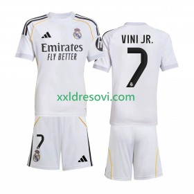 Real Madrid Vinicius Junior 7 Domaći Dječji Nogometni Dres 2025-2026